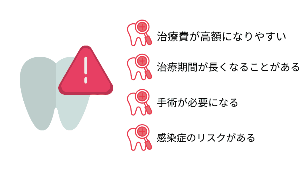 インプラント治療のデメリット